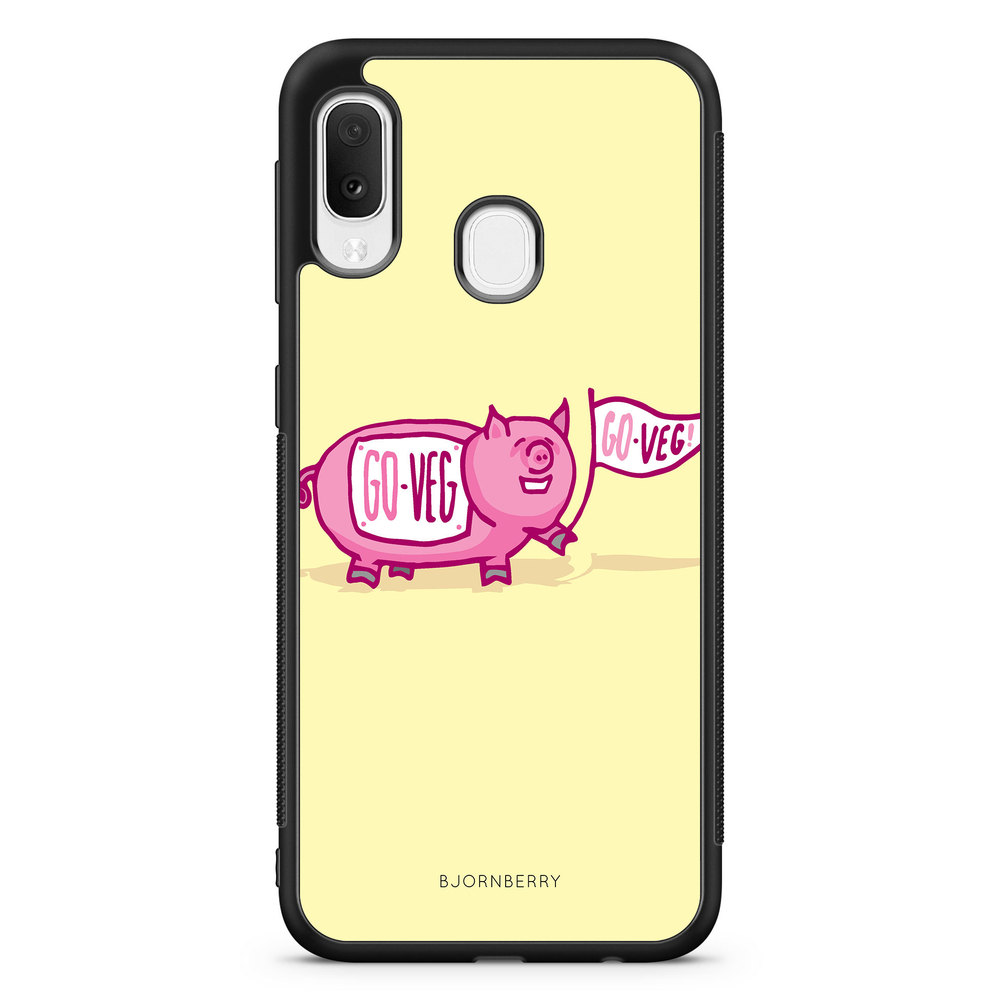 Samsung Galaxy A20e Case - Pink Pig