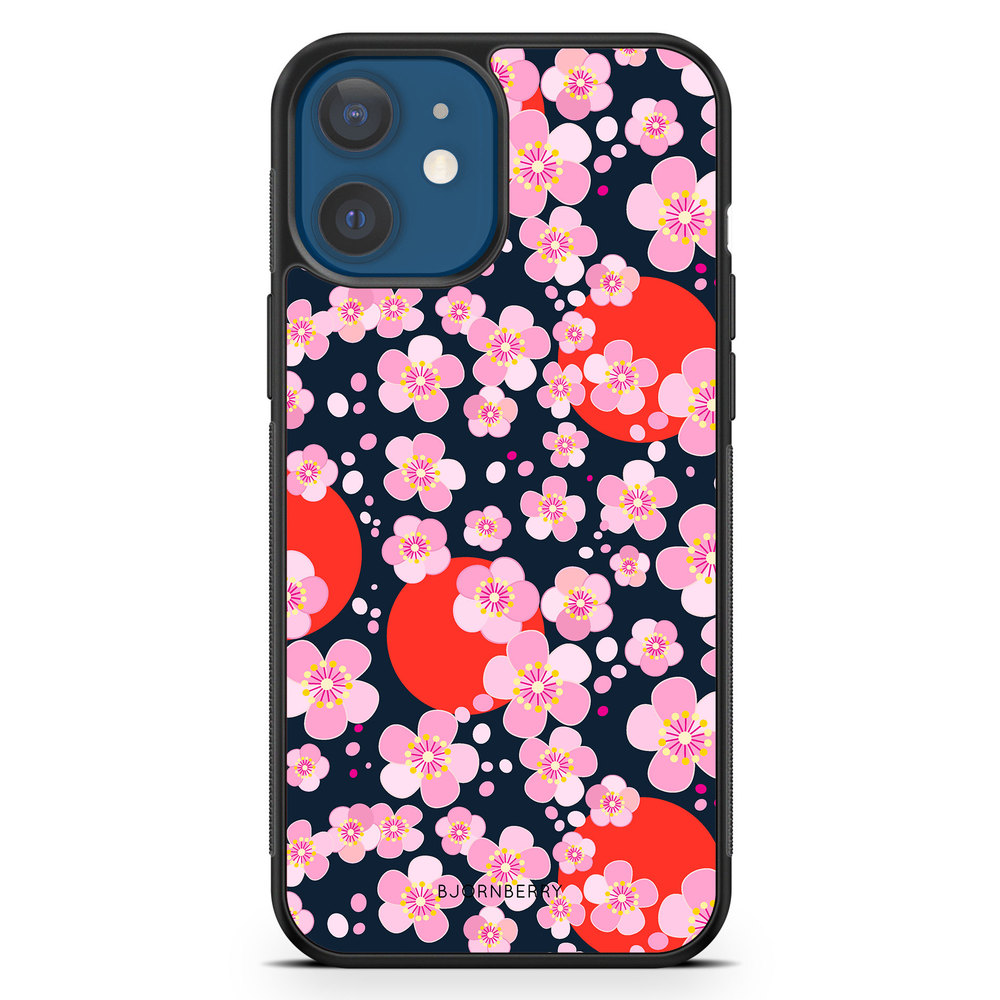 iPhone 12 Case - Japanese Flowers