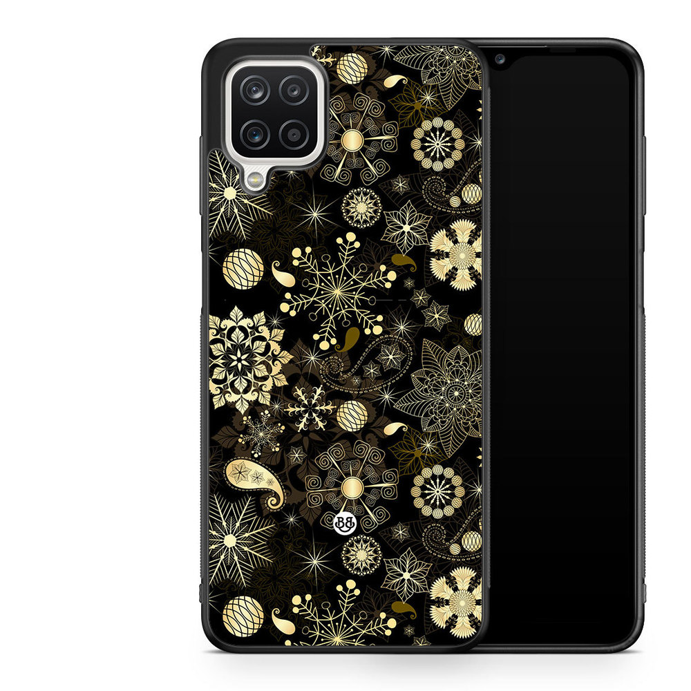Samsung Galaxy A12 Case - Christmas Glitter