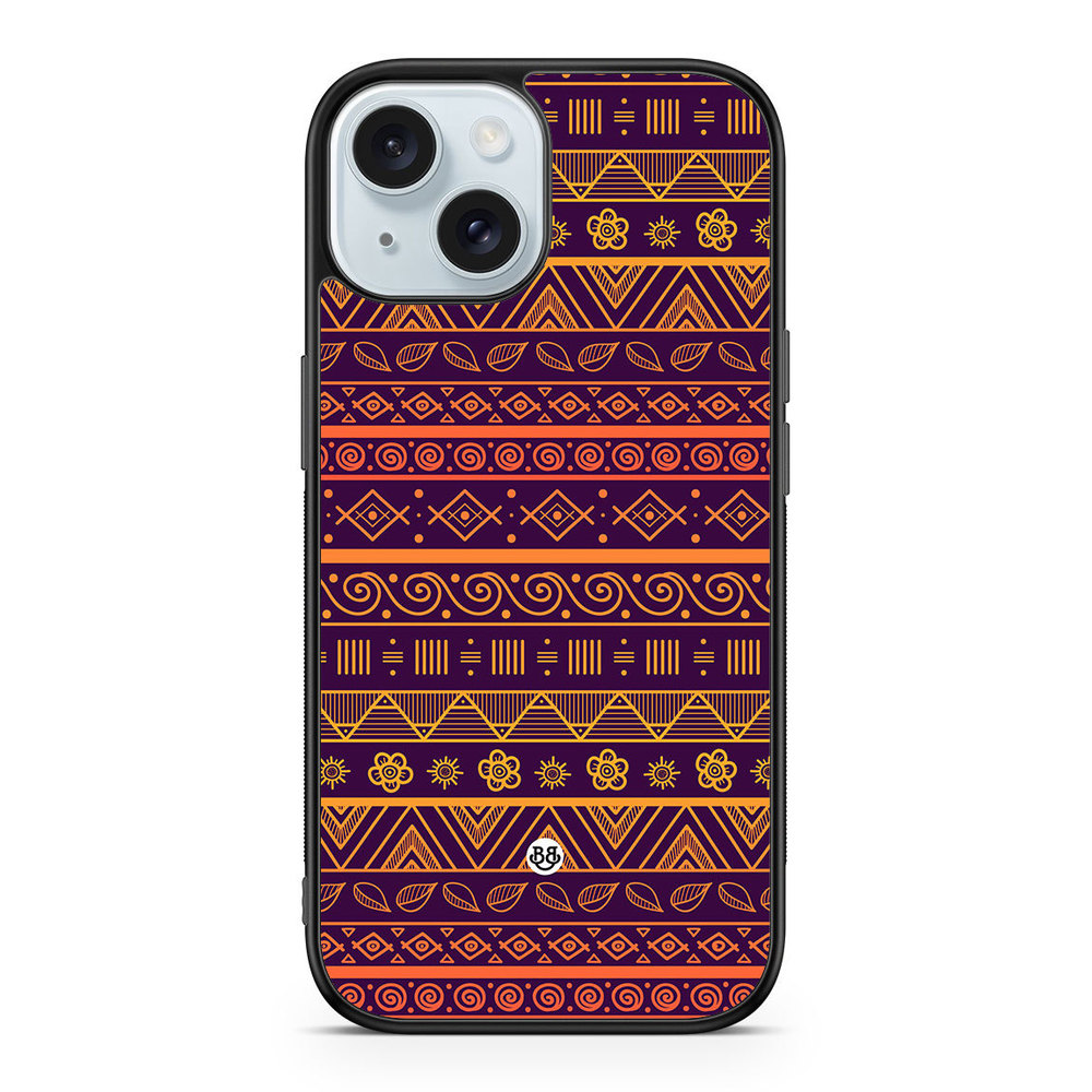 iPhone 15 Case - Tribal Pattern