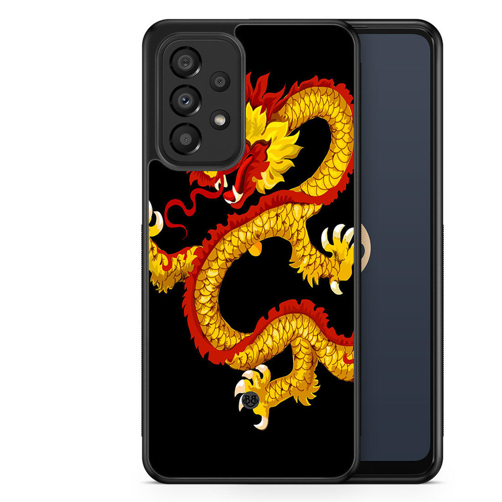 Samsung Galaxy A33 5G Case - Yellow Dragon