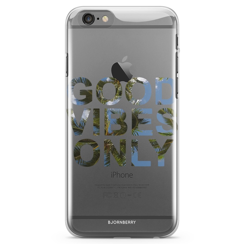 iPhone 6 Plus/6s Plus TPU Case - Good vibes only