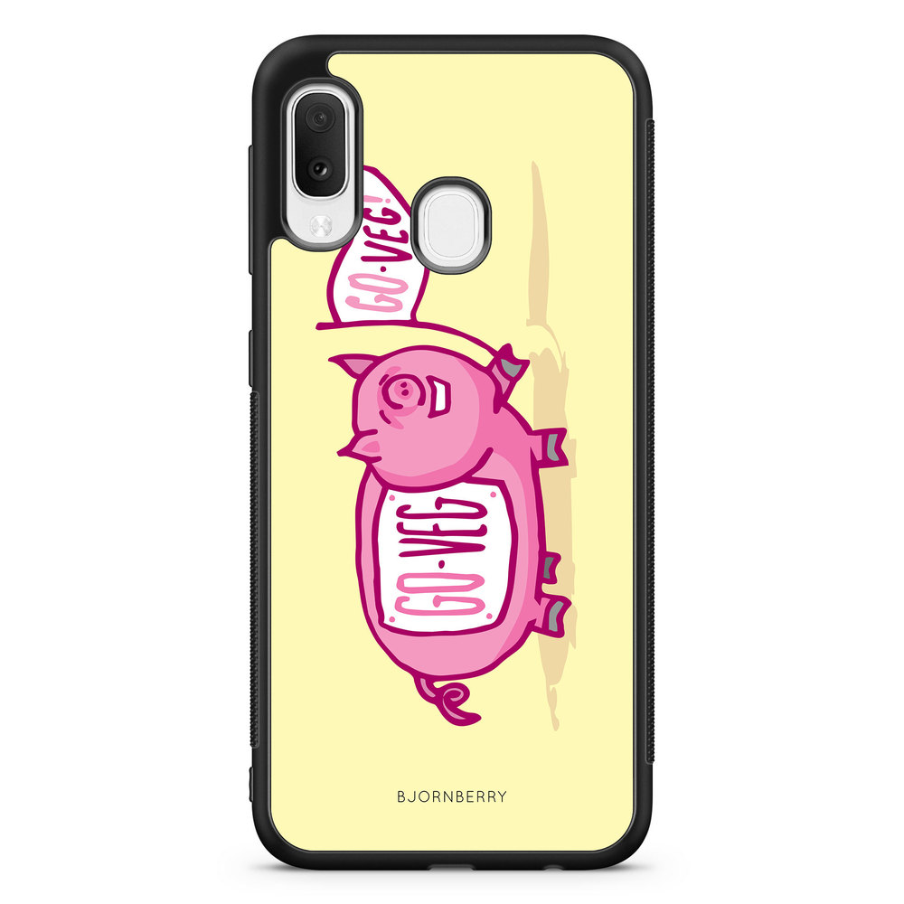 Samsung Galaxy A20e Case - Pink Pig