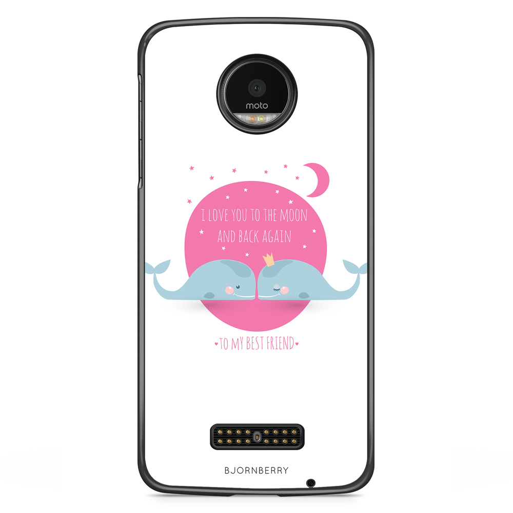 Motorola Moto Z Skal - Love You To The Moon
