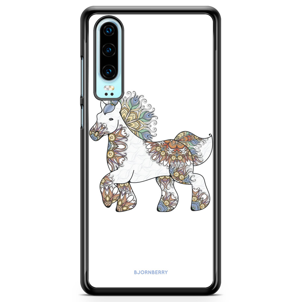 Huawei P30 Case - Flower Unicorn