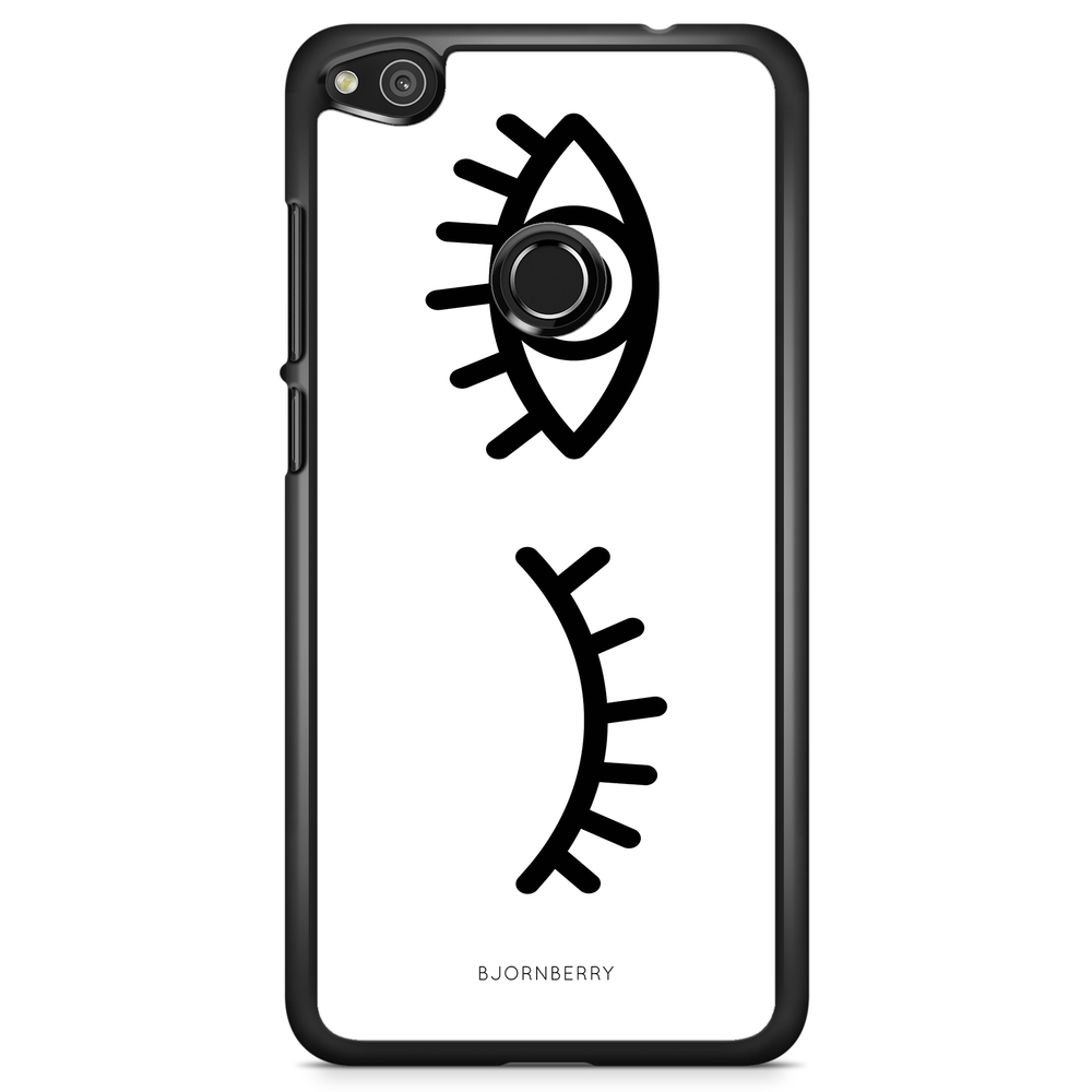 Huawei Honor 8 Lite Case - Black Eyes
