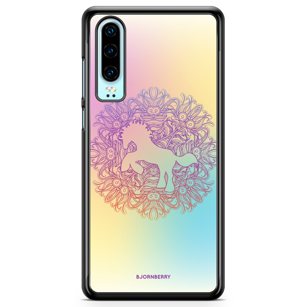 Huawei P30 Case - Rainbow Unicorn