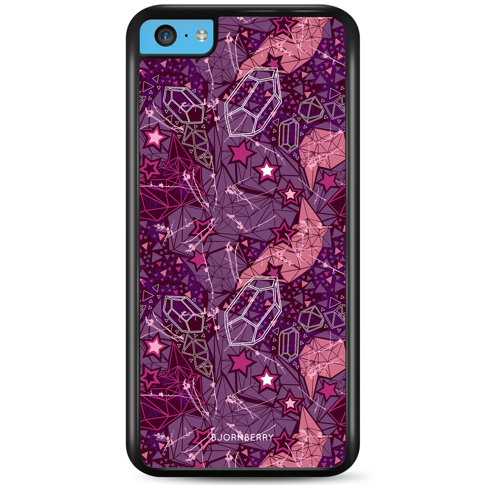 iPhone 5C Case - Purple Stars