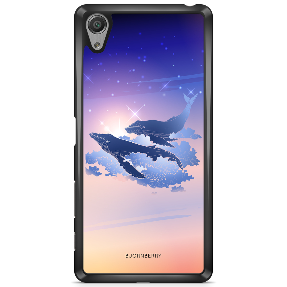 Sony Xperia XA Case - Flying Whales