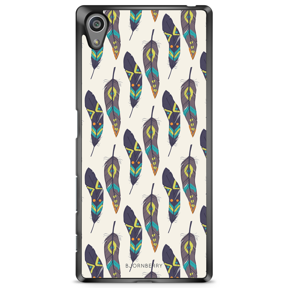 Sony Xperia Z5 Premium Case - Ethnic Feathers