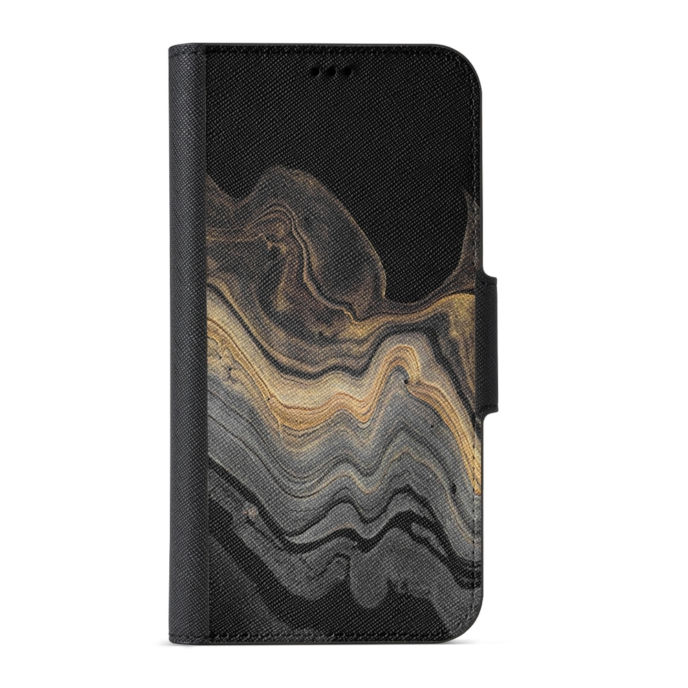 Naive Samsung Galaxy S7 Wallet Case- Gold Dust