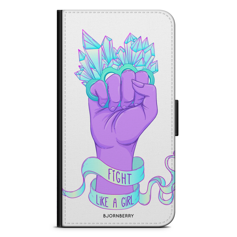 iPhone 11 Pro Max Wallet Case - Fight Like A Girl