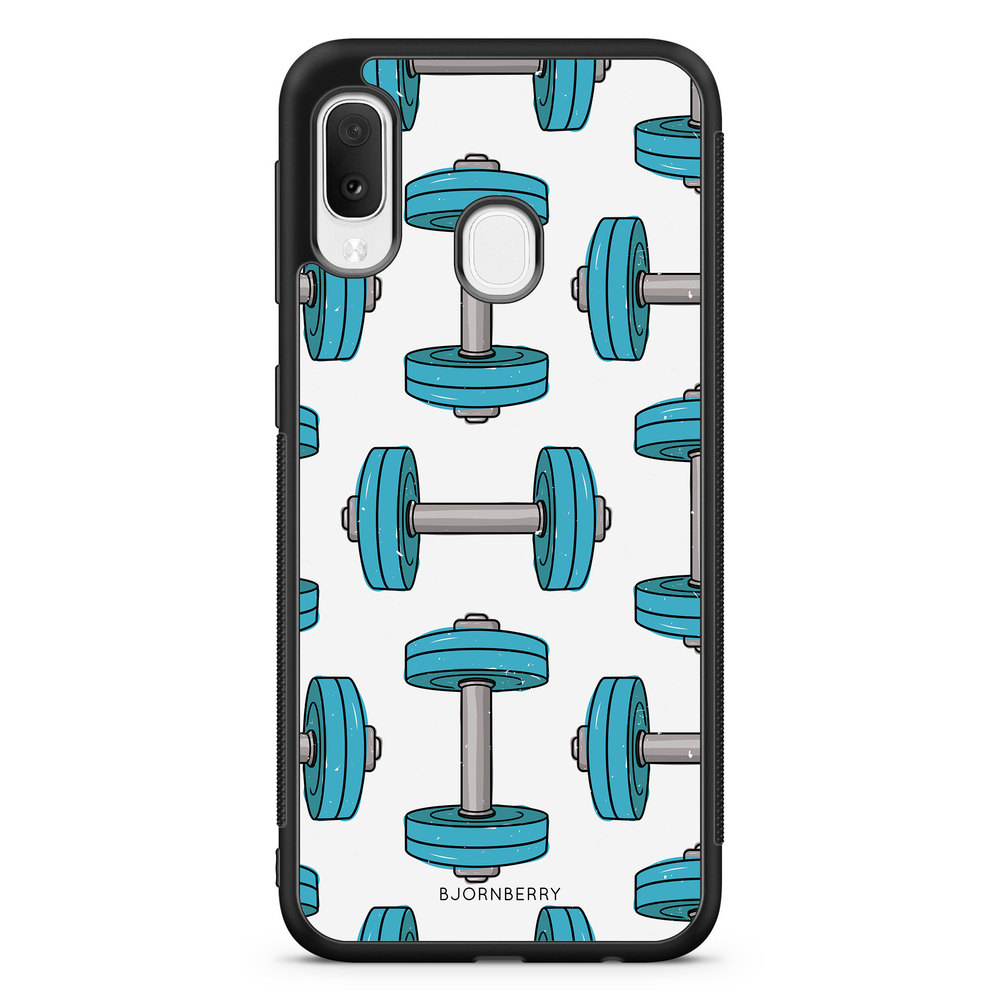 Samsung Galaxy A20e Case - Dumbbells