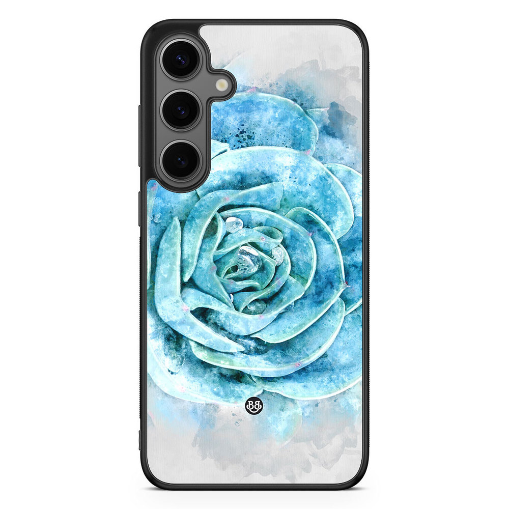 Samsung Galaxy S24 Plus Case - Blue Cactus
