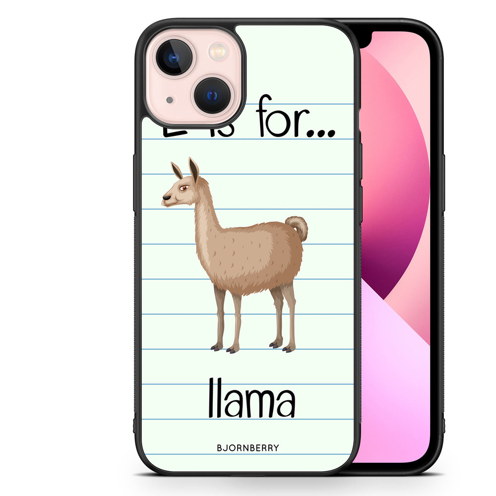 iPhone 13 Case - L Is For Llama