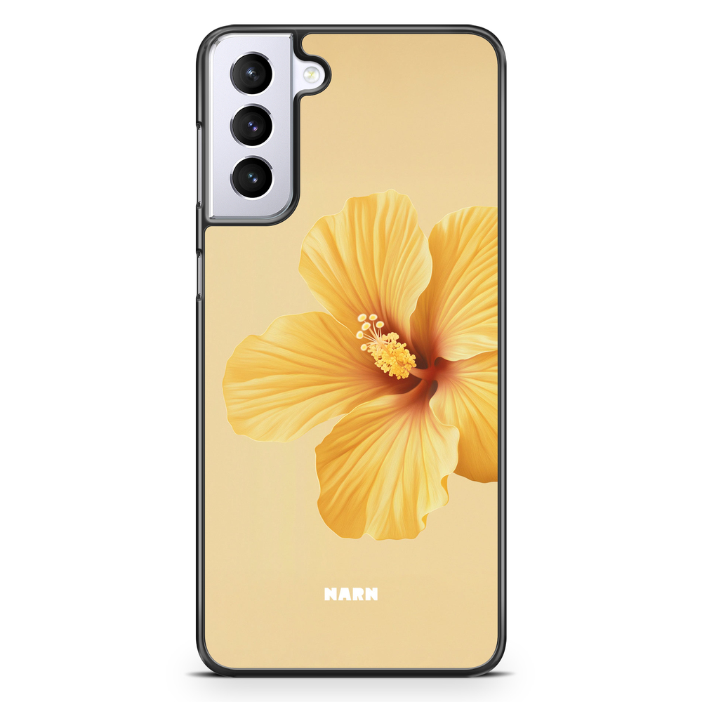 Samsung Galaxy S21 Plus Case - Hibiscus Era - Lemon