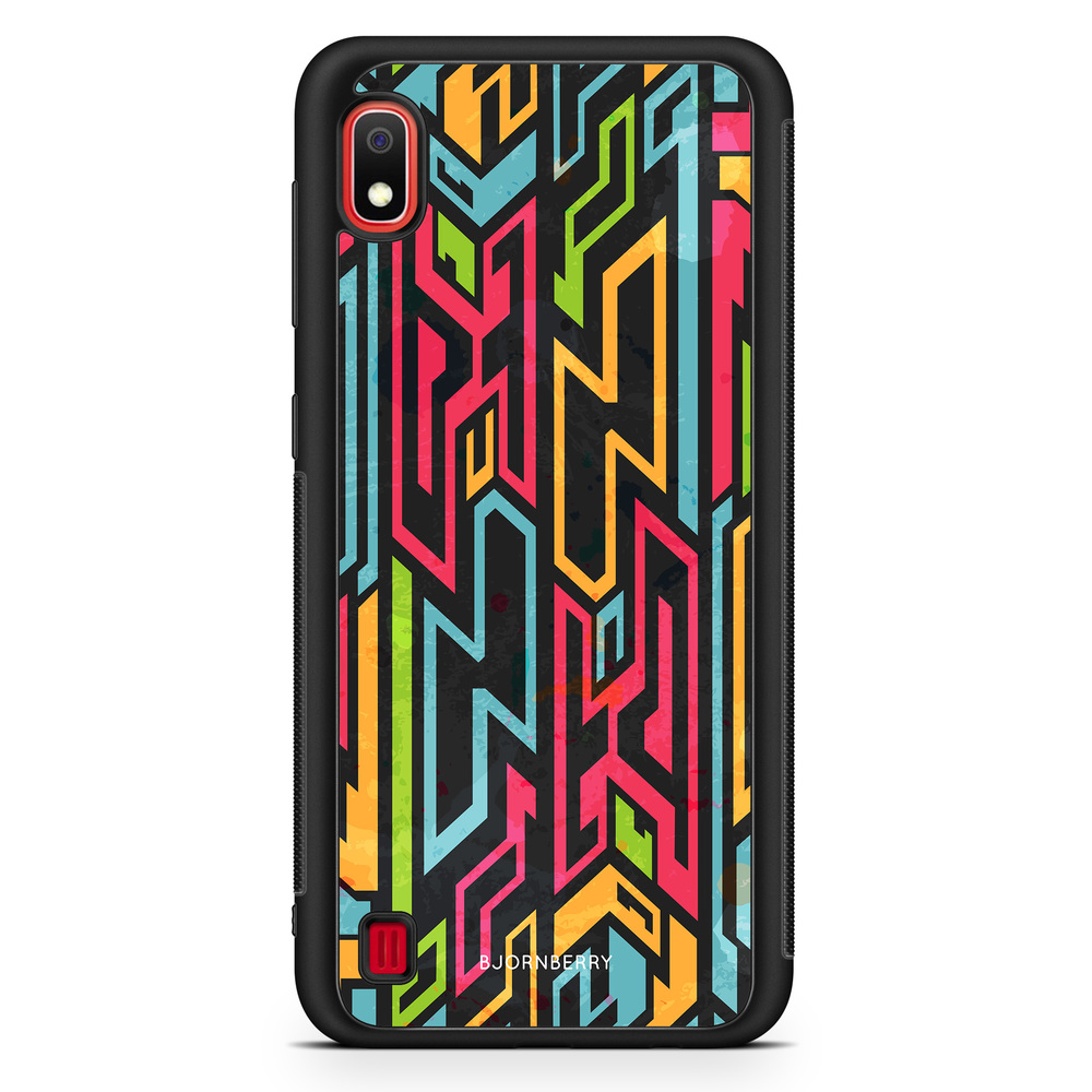 Samsung Galaxy A10 Case - Colored Tribal