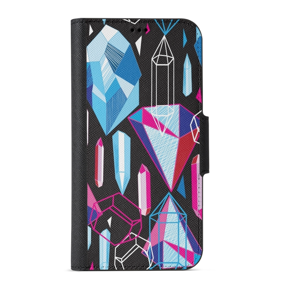 Naive Samsung Galaxy S7 Wallet Case- Diamonds