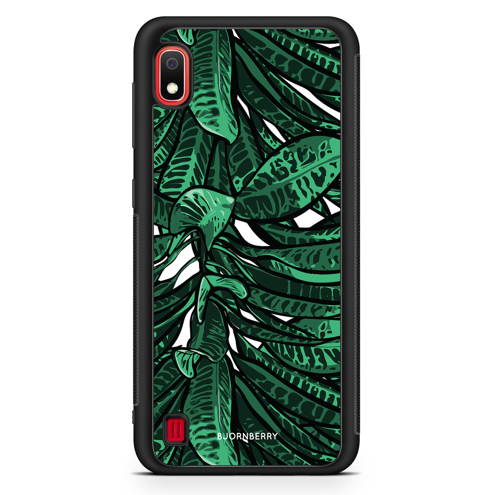 Samsung Galaxy A10 Case - Tropical Leaves