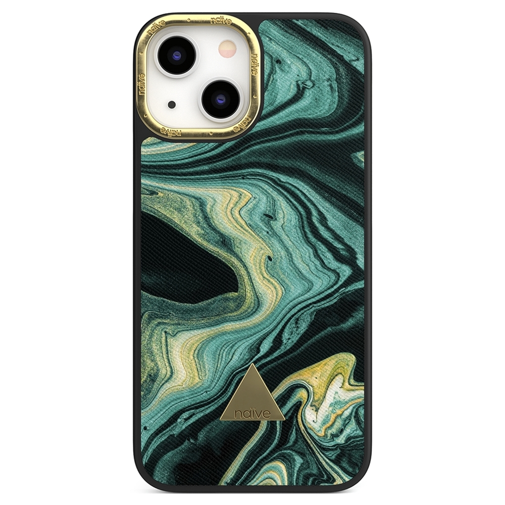 Naive iPhone 13 Mini Case - Green Dream