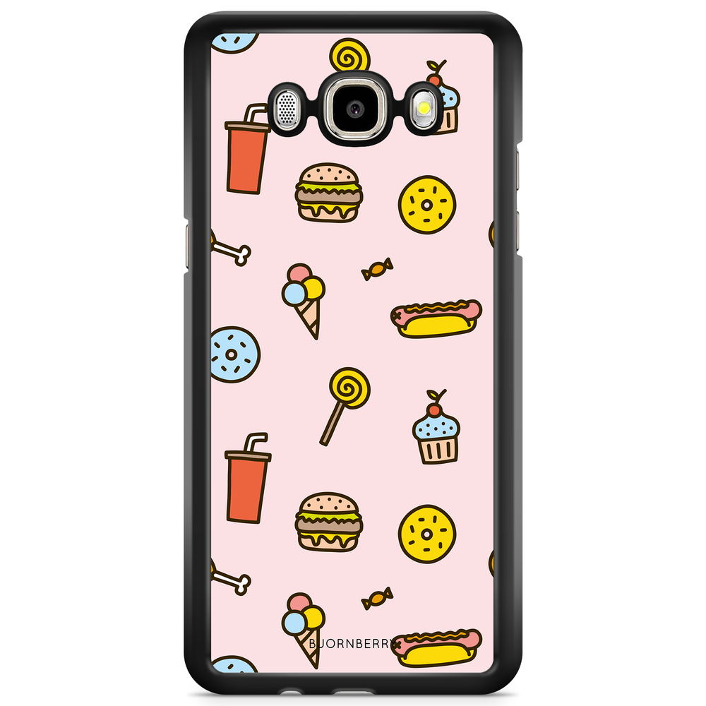 Samsung Galaxy J3 (2016) Case - Junk Food Pattern