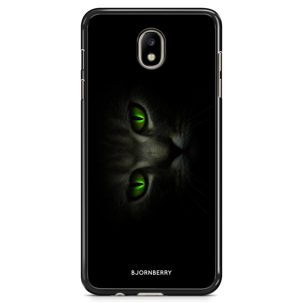 Samsung Galaxy J7 (2017) Case - Green Cat Eyes