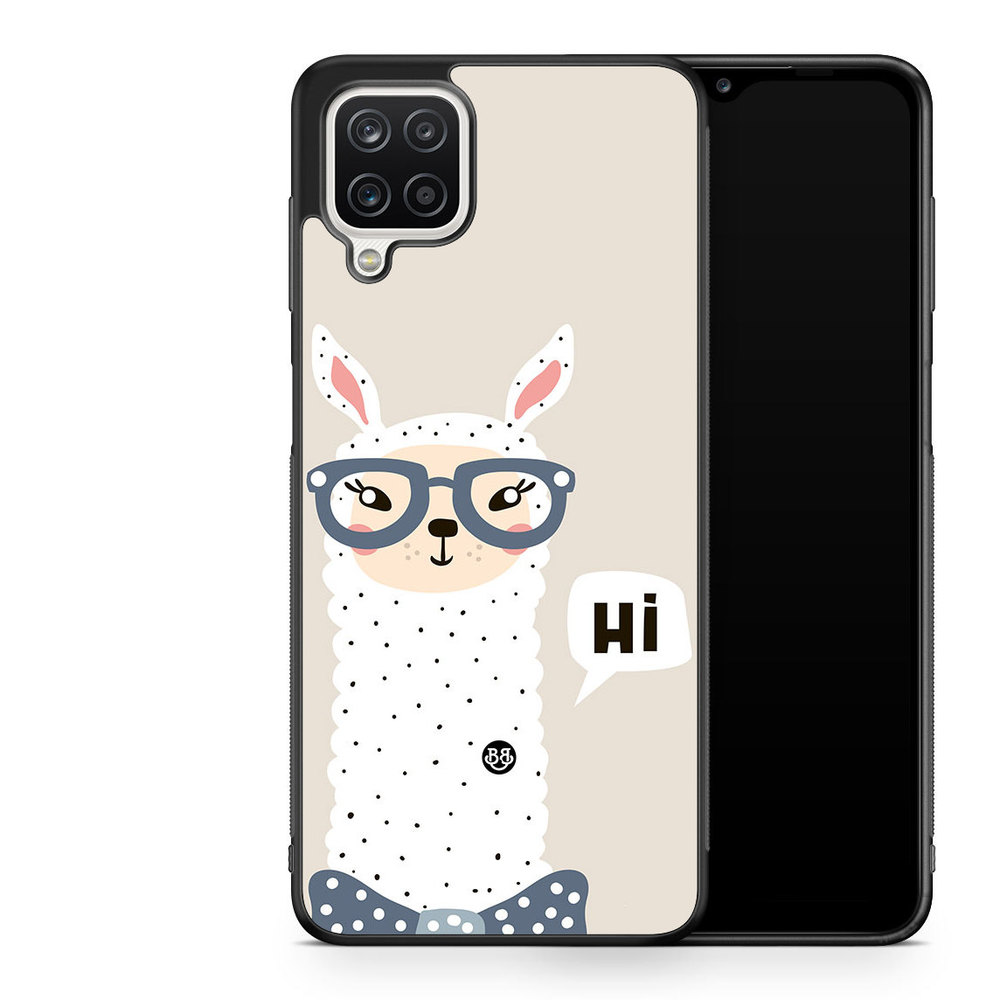 Samsung Galaxy A12 Case - Cute Lama