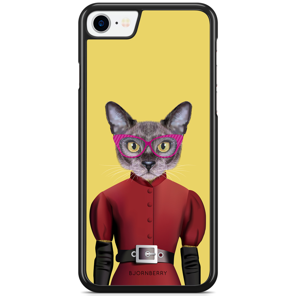 iPhone 7 Case - Hipster Cat