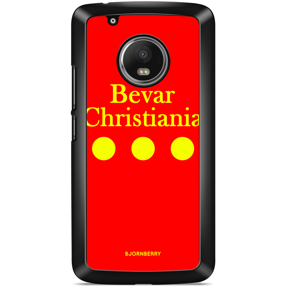 Moto G5 Plus Case - Bevar Christiania