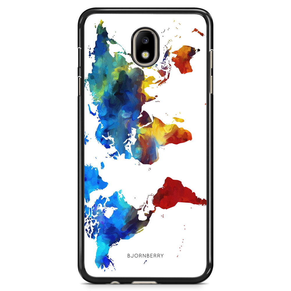 Samsung Galaxy J7 (2017) Case - World Map