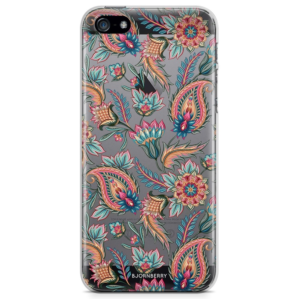 iPhone 5/5S/SE (2016) TPU Case - Paisley