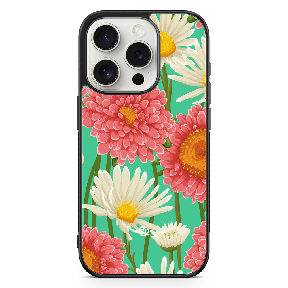 iPhone 15 Pro Case - Seamless Chamomile