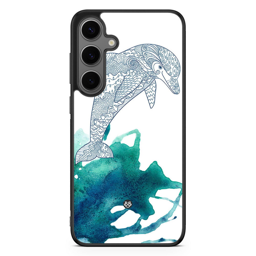 Samsung Galaxy S24 Plus Case - Mandala Dolphin