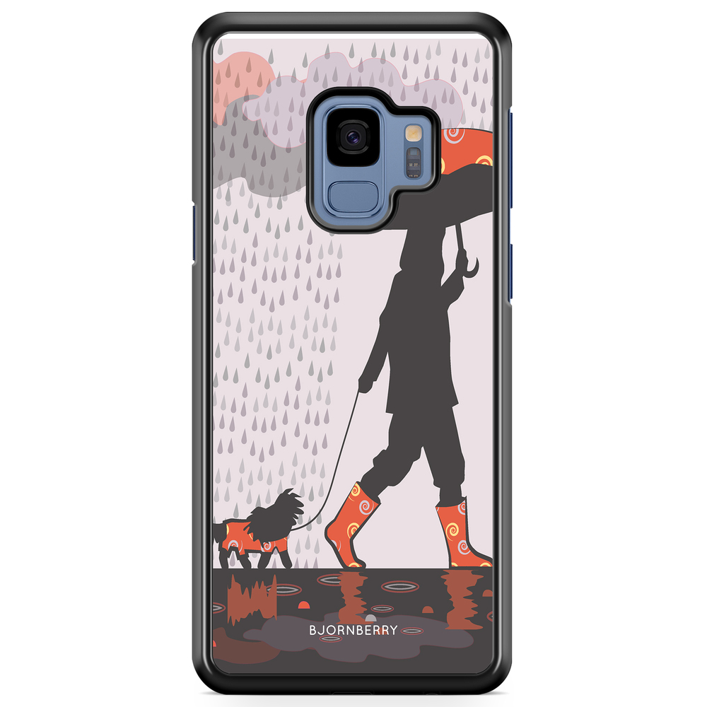 Samsung Galaxy S9 Case - Walking In The Rain