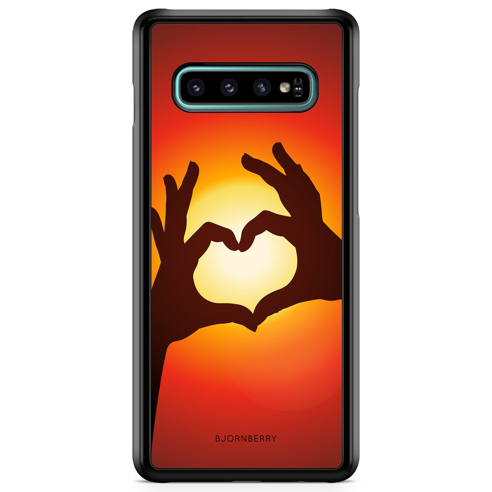 Samsung Galaxy S10 Case - Hands Heart