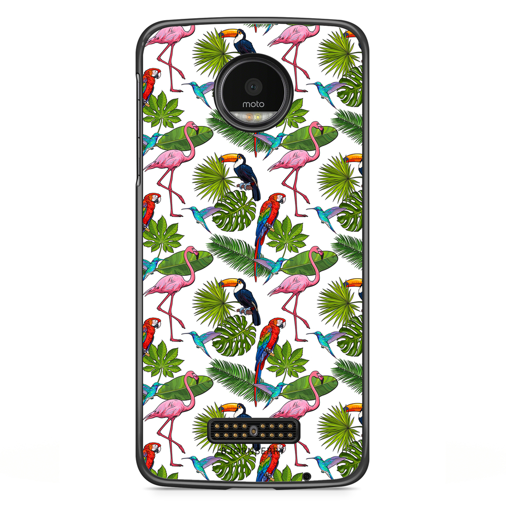 Motorola Moto Z Case - Tropical Pattern