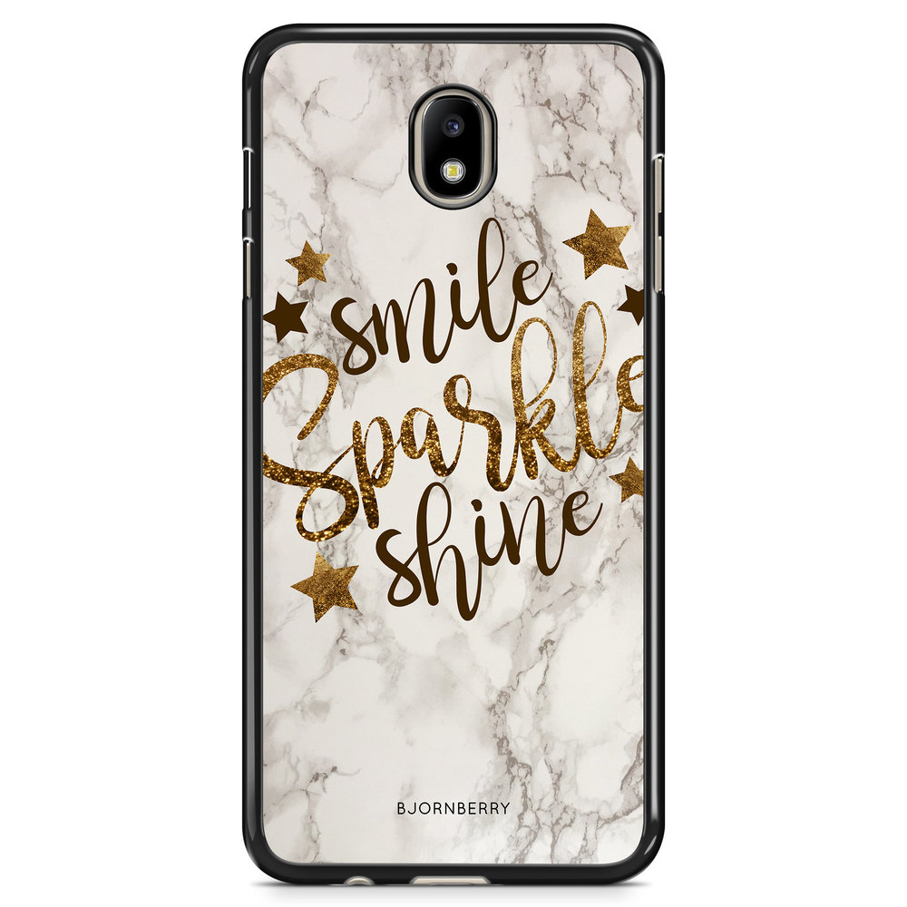 Samsung Galaxy J7 (2017) Case - Smile,Sparkle,Shine
