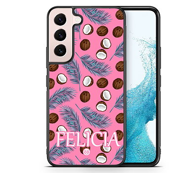 Samsung Galaxy S23 5G Custom Case - Tropical Name