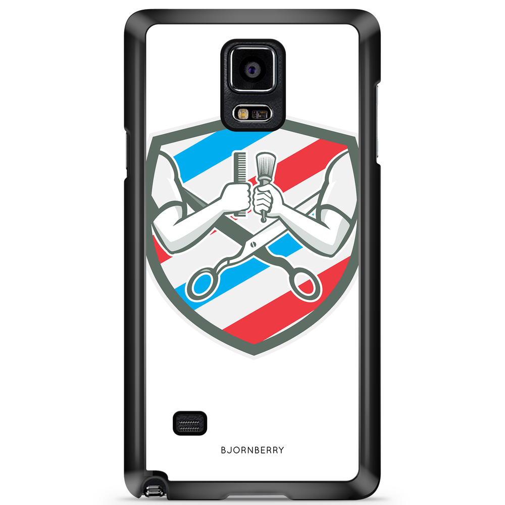 Samsung Galaxy Note 4 Case - Barber Logo