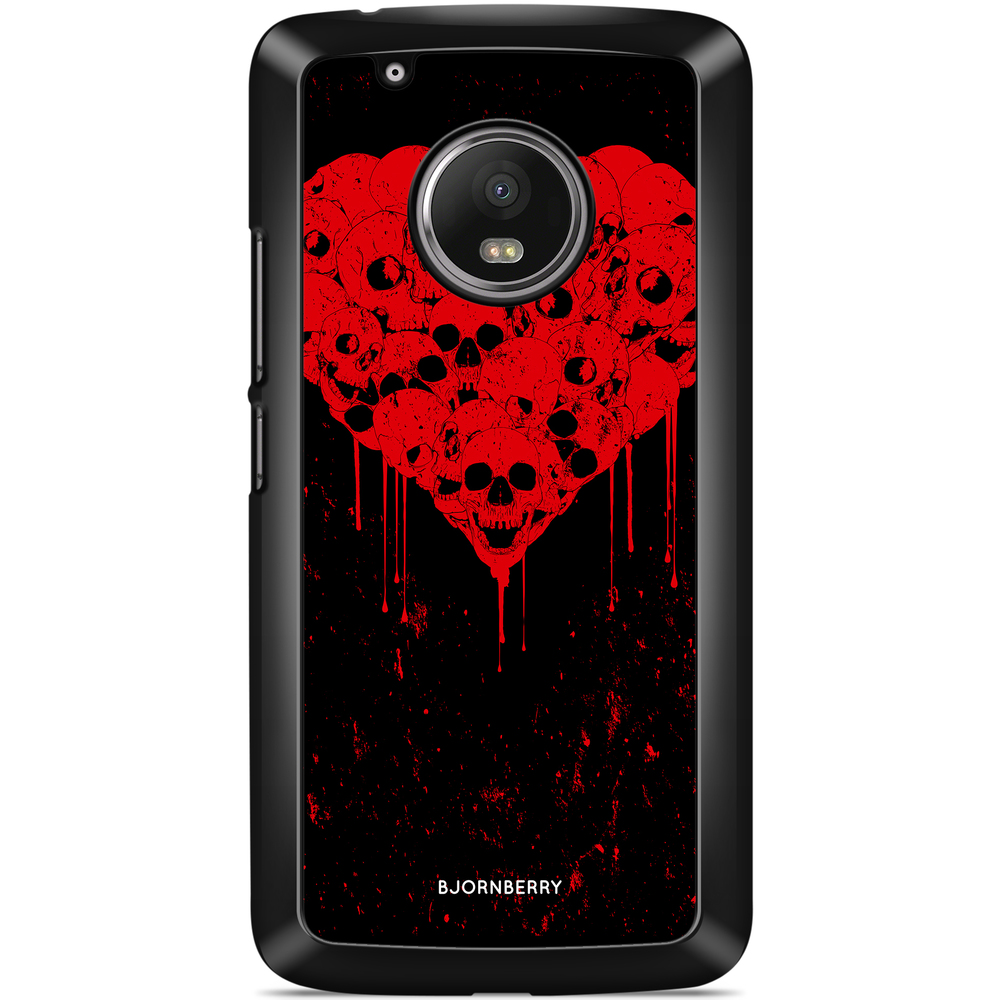 Moto G5 Plus Case - Skull Heart