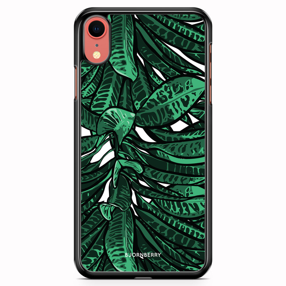 iPhone XR Case - Tropical Leaves
