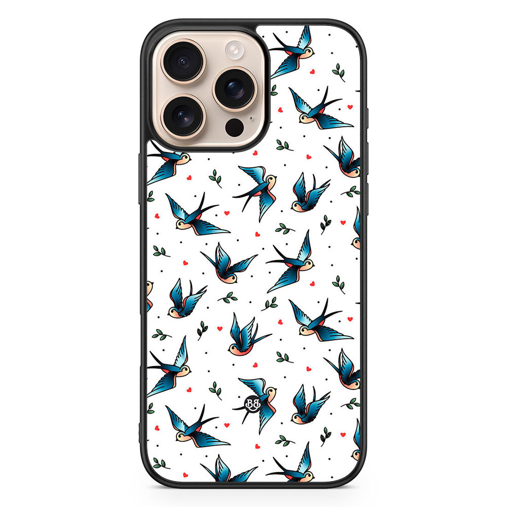 iPhone 16 Pro Max Case - Swallows