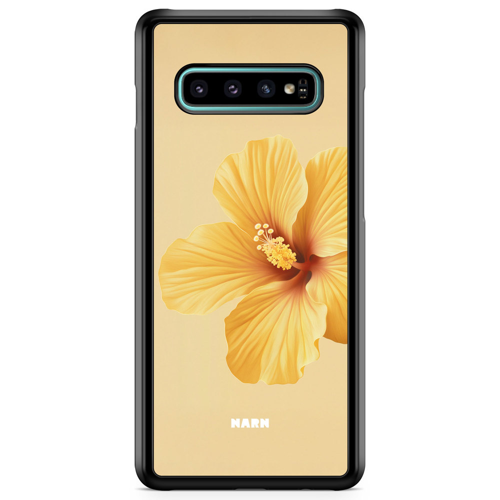 Samsung Galaxy S10 Plus Case - Hibiscus Era - Lemon