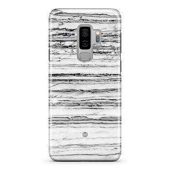 Samsung Galaxy S9 Plus Premium Skal - Grey Marble