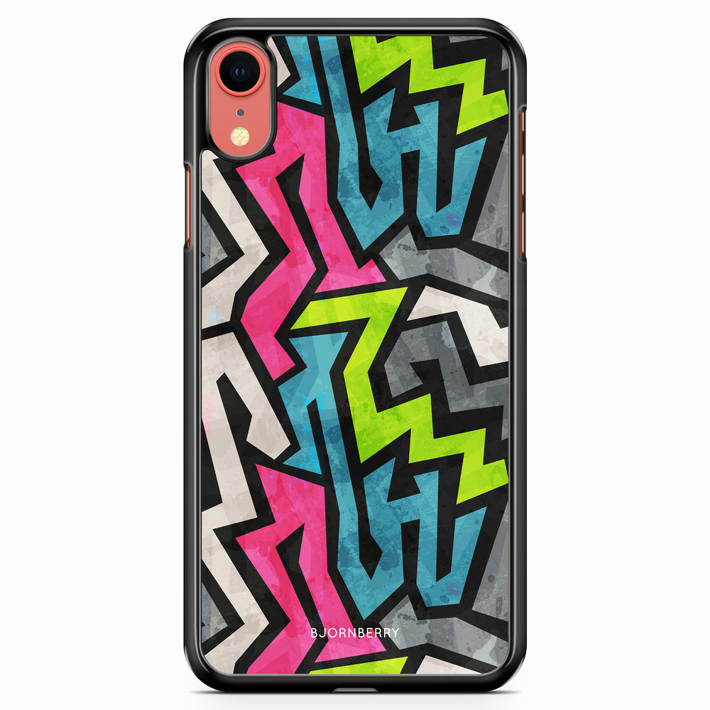 iPhone XR Case - Grunge Graffiti