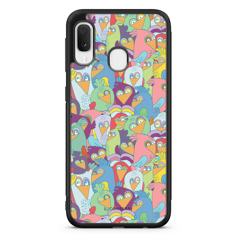 Samsung Galaxy A20e Case - Cartoon Birds