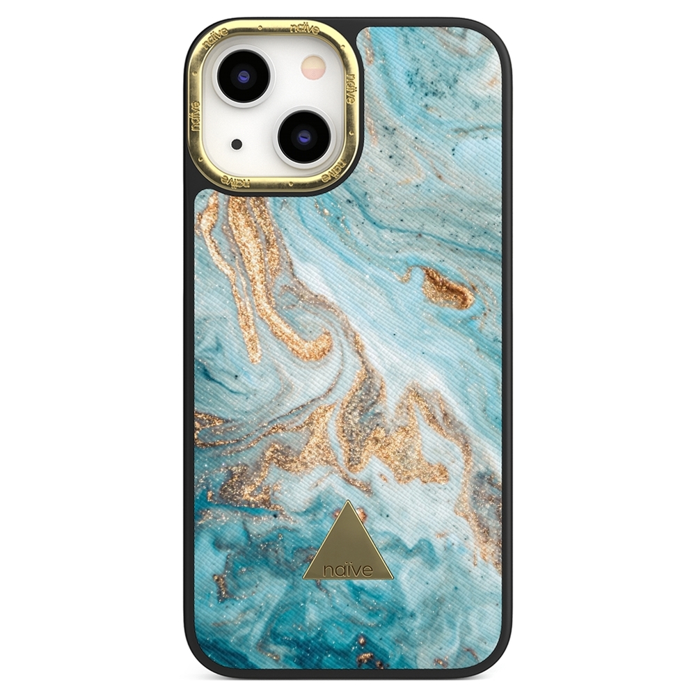 Naive iPhone 13 Mini Case - Turquoise Dream
