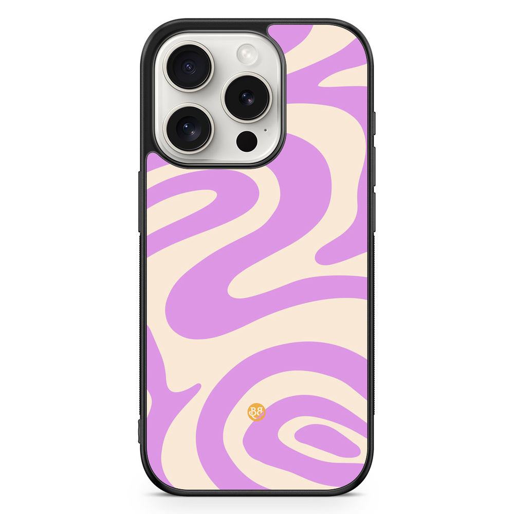 iPhone 15 Pro Case - Purple 70s