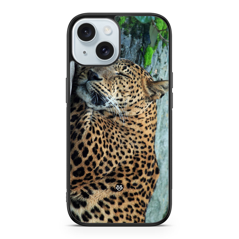 iPhone 15 Case - Sleeping Leopard