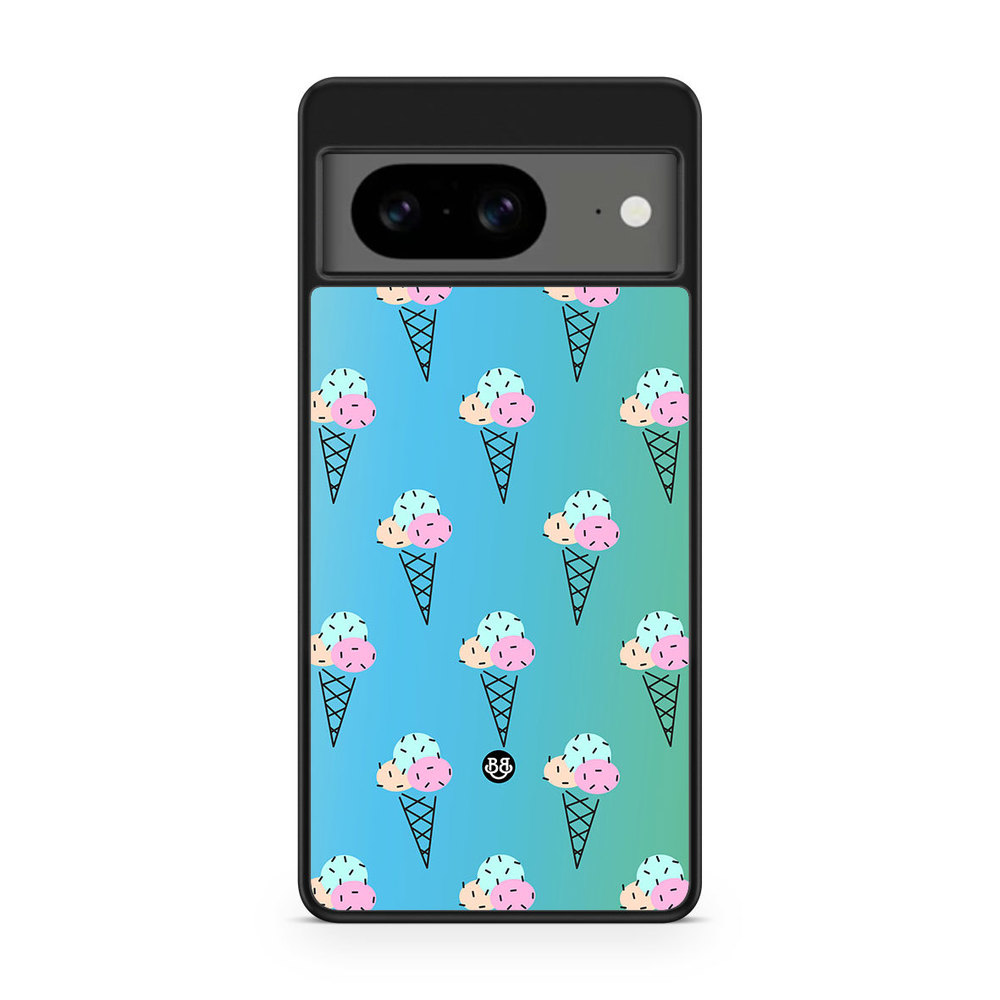 Google Pixel 8 Case - Ice Cream Pattern